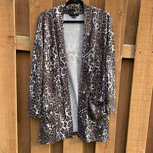 Sanctuary Leopard Cardigan M